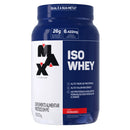 Iso Whey Protein Max Titanium Morango 900g Suplemento Alimentar em Pó